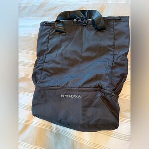 BRAND NEW!!!!  Beyond Yoga Black Convertible Backpack